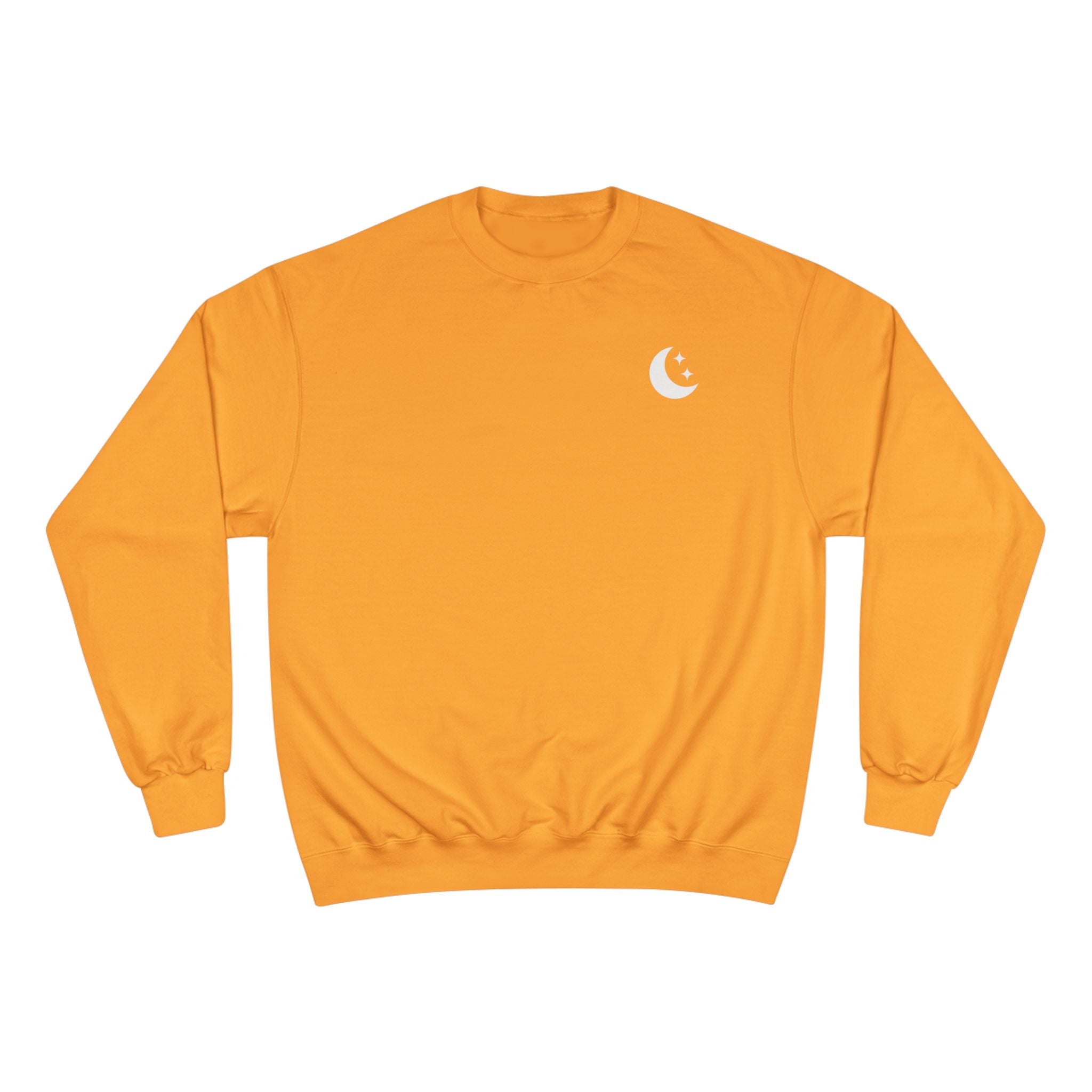 Crescent Crewneck Sweatshirt — Minimal Lunar Champion Sweatshirt